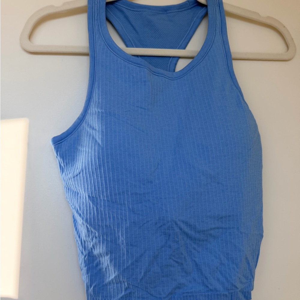 Lululemon ebb to street crop Tank Top